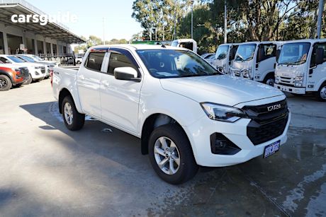White 2024 Isuzu D-MAX Ute Tray LS-M 4X4