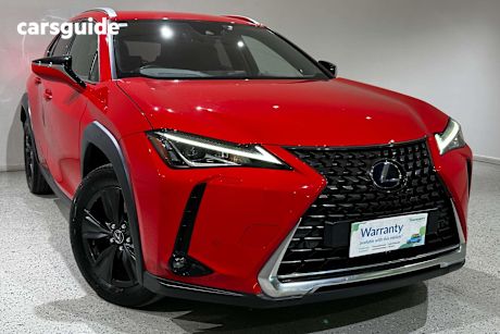 Red 2020 Lexus UX Hatch UX250H LUXURY F