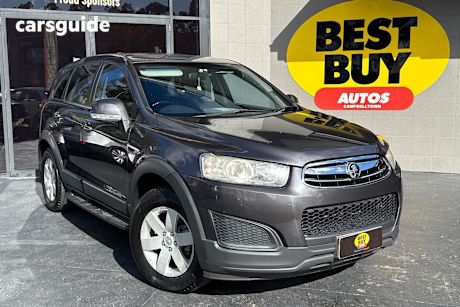 Grey 2013 Holden Captiva SUV 7 LS F