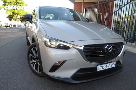 Silver 2023 Mazda CX-3 SUV G20 EVOLVE F