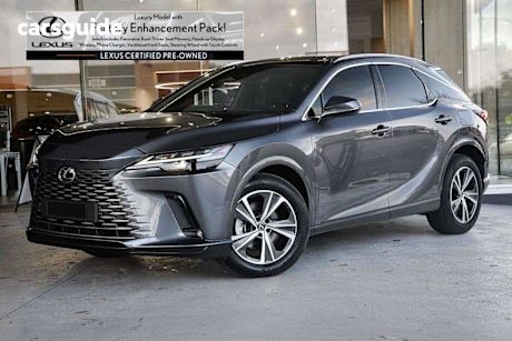 Silver 2023 Lexus RX SUV RX350H LUXURY F
