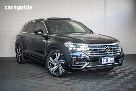Black 2021 Volkswagen Touareg Wagon 210Tdi R-Line