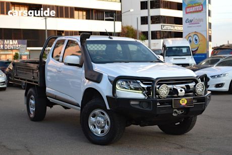 White 2018 Holden Colorado Ute Tray LS 4X4
