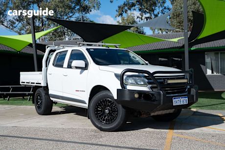 White 2017 Holden Colorado Crew Cab Chassis Ls (4X4)