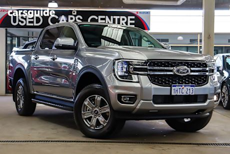 Silver 2022 Ford Ranger Ute Tray XLT 4X4