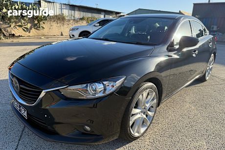 Black 2013 Mazda Mazda6 Sedan ATENZA F
