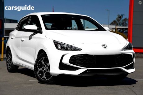 White 2025 MG MG3 Hatch EXCITE F