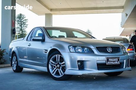 Silver 2008 Holden Commodore Utility Ss
