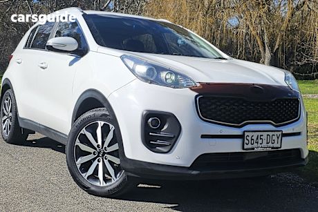 White 2018 Kia Sportage Wagon Ao Edition