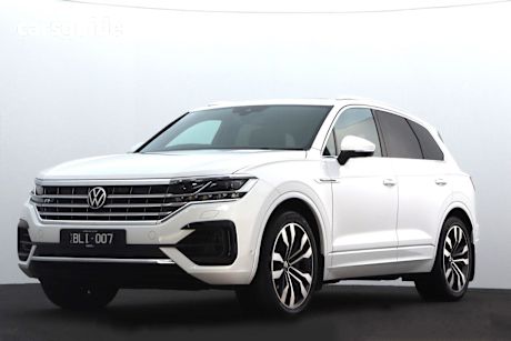 White 2020 Volkswagen Touareg Wagon V8 Tdi R-Line