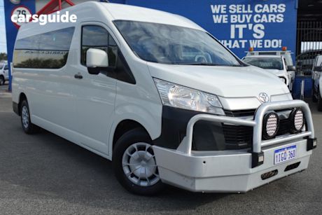 White 2020 Toyota HiAce OtherCar COMMUTER R