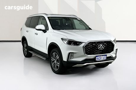 White 2022 LDV D90 Wagon Executive (4Wd) D20