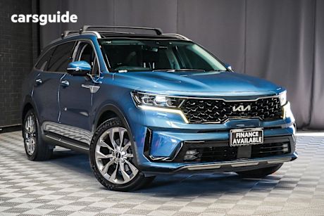 Blue 2022 Kia Sorento Wagon Gt-Line 7 Seat