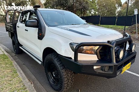 White 2021 Ford Ranger Ute Tray XL 4X4