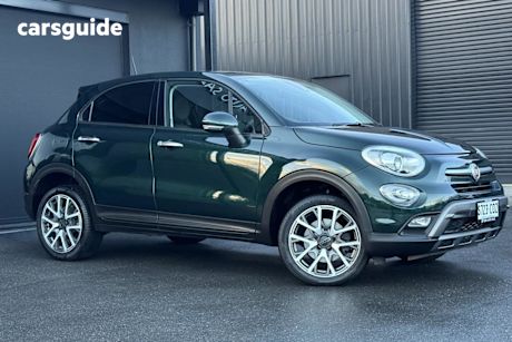 Green 2015 Fiat 500X Wagon Cross Plus