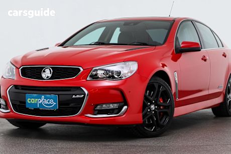 Red 2016 Holden Commodore Sedan Ss-V Redline