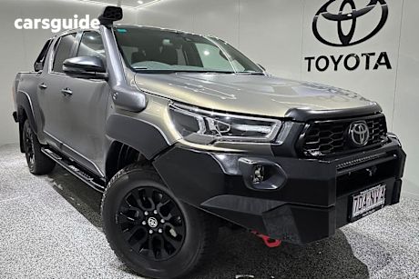 Brown 2021 Toyota Hilux Ute Tray RUGGED X 4X4
