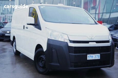 White 2021 Toyota HiAce Van Lwb Gl