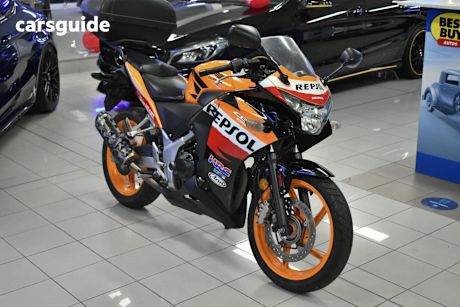 Orange 2013 Honda CBR250R OtherCar ABS REPSOL MOTORCYCLE 6SPD MAN 250CCM