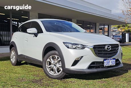 White 2022 Mazda CX-3 SUV MAXX SPORT F