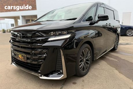 Black 2024 Toyota Vellfire SUV Z PREMIER