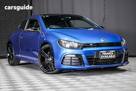 Blue 2014 Volkswagen Scirocco Coupe R