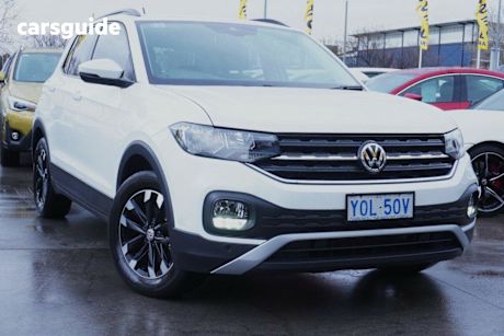 White 2020 Volkswagen T-Cross Wagon 85Tsi Life