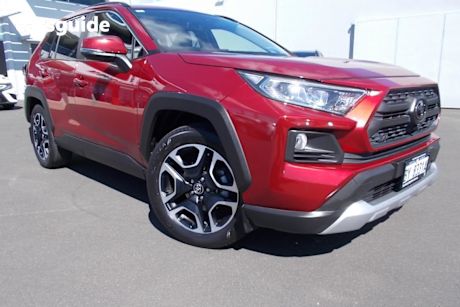 Red 2019 Toyota RAV4 Wagon Edge Awd