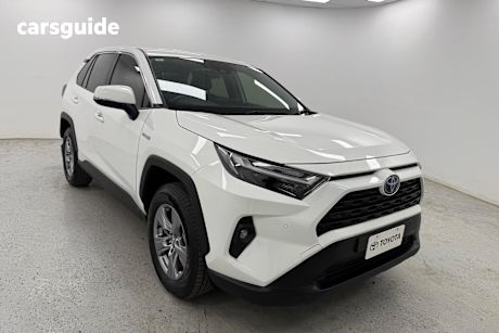 White 2022 Toyota RAV4 SUV GX F