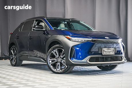 Blue 2024 Toyota BZ4X Wagon Awd - Two Tone Roof