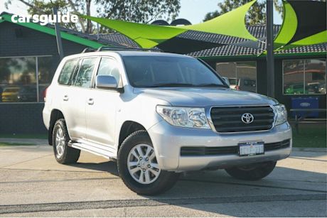 Silver 2008 Toyota Landcruiser Wagon Gxl (4X4)