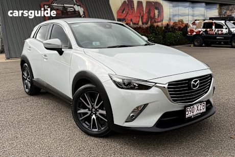 White 2018 Mazda CX-3 Wagon S Touring (Awd)