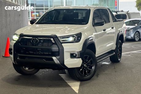 White 2022 Toyota Hilux Ute Tray ROGUE 4X4