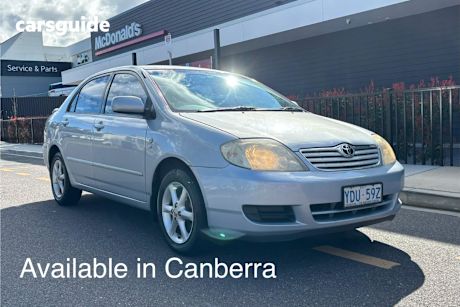Blue 2005 Toyota Corolla Sedan ASCENT SPORT F