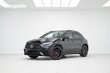 Black 2021 Mercedes-Benz GLA45 Wagon S 4Matic+