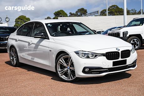 White 2015 BMW 3 Sedan 330I SPORT LINE R