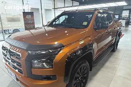 Orange 2024 Mitsubishi Triton Double Cab Pick Up Gsr (4X4)