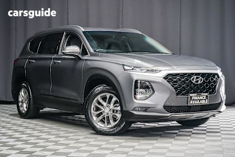 Grey 2020 Hyundai Santa FE Wagon Active (Awd)