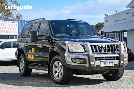 Black 2003 Toyota Landcruiser Prado SUV GRANDE 4X4