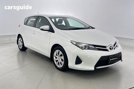 White 2014 Toyota Corolla Hatch ASCENT F