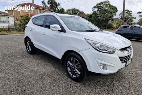 White 2015 Hyundai IX35 SUV SE F