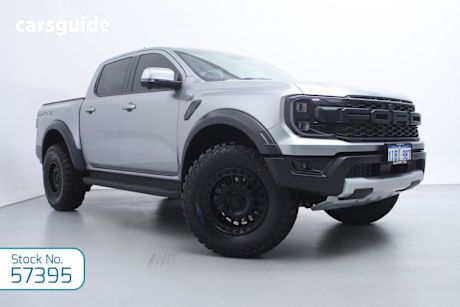 Silver 2023 Ford Ranger Double Cab Pick Up Raptor 3.0 (4X4)