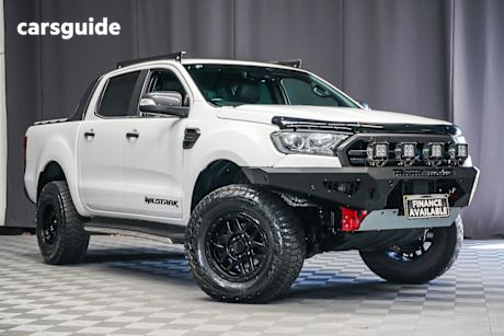 White 2019 Ford Ranger Double Cab Pick Up Wildtrak 2.0 (4X4)