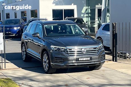 Grey 2020 Volkswagen Touareg SUV 190TDI PREMIUM 4WD