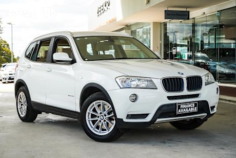 White 2013 BMW X3 Wagon Xdrive 20I
