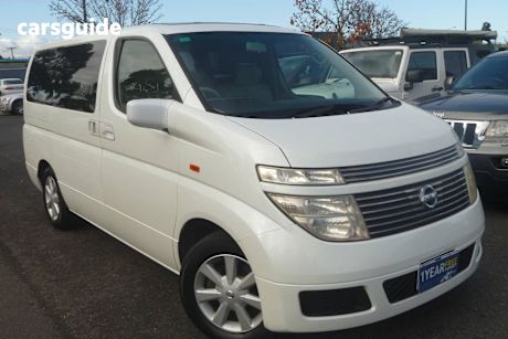 White 2004 Nissan Elgrand OtherCar VG