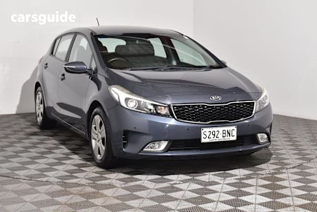 Blue 2016 Kia Cerato Hatch S F
