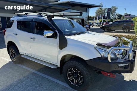 White 2015 Isuzu MU-X Wagon Ls-T (4X4)