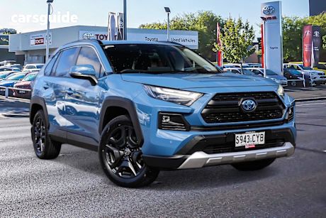 Blue 2023 Toyota RAV4 SUV EDGE 4X4