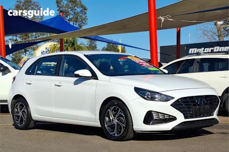 White 2020 Hyundai I30 Hatchback Active